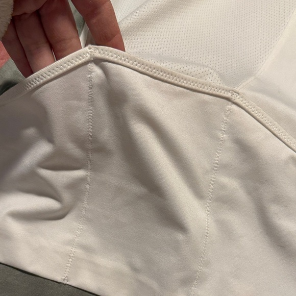 White and Gray Women's Cycling Top - Picture 7 of 8